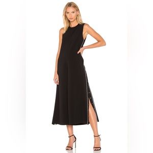Wide Leg Snap Jumpsuit